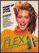 Revlon Flex 1980s Magazine Print Advertisement 1987 Big Hair Pump Up Style Revlon Flex