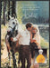 Revlon Jontue 1980s Print Advertisement 1987 Couple Horseback (Not the product) Revlon Jontue