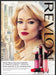 Revlon Olivia Wilde 2000s Print Advertisement 2013 Colorstay Ultimate Suede Lips Fetch-the-Paper
