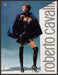Roberto Cavalli 2000s Print Advertisement Ad 2003 Knee-High Boots Long Legs Roberto Cavalli