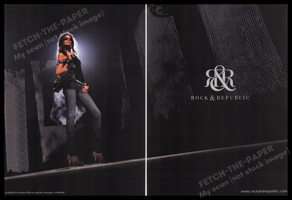 Rock & Republic 2000s Print Advertisement (2 pgs) 2007 Fetch the Paper!