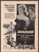 "Roughshod" Movie Release 1940s Print Advertisement Ad 1949 Western Fetch-the-Paper