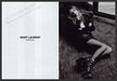 Saint Laurent Clothing 2000s Print Advertisement Ad (2 pages) 2013 Fishnet Legs Fetch the Paper!