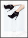 Saint Laurent Shoes 2000s Print Advertisement Ad 2013 Legs Stiletto Fetch the Paper!