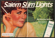 Salem Slim Lights 1980s Print Advertisement (2 page) 1982 Cigarettes Fetch-the-Paper
