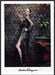Salvatore Ferragamo 2010s Print Advertisement 2012 Legs Slit Dress Hand Hip Fetch-the-Paper