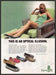 Sanuk Footwear 2000s Print Advertisement 2007 Long Legs Optical Illusion Fetch-the-Paper