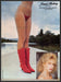 Sarah Medway Shoes 1980s Print Advertisement Ad 1982 Legs String Bikini Panty Fetch the Paper!