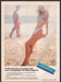 Sassafras Swimwear 1980s Print Advertisement 1982 Legs Lifeguard Tower Fetch-the-Paper