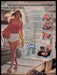 Scholl Exercise Sandals 1980s Print Advertisement Ad 1980 Legs Girl Boat Dock Fetch the Paper!