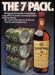 Seagram's 7 1970s Print Advertisement 1977 7 UP Seven & Seven Seagram's