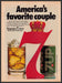 Seagram's 7 Crown Whisky 1970s Print Advertisement Ad 1979 Fetch-the-Paper