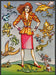 Seltzer Artist 1980s Magazine Illustration 1984 Woman Surrounded Flying Demons Fetch-the-Paper