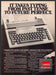 Sharp Intelliwriter Typewriter 1980s Print Advertisement 1984 Fetch-the-Paper
