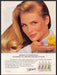 Silkience 1980s Print Advertisement Ad 1989 Hair Conditioners Baby Chick Silkience