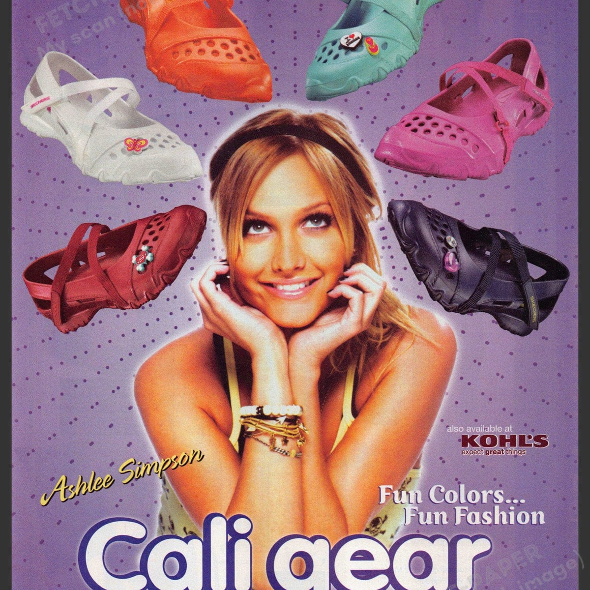 ジェリー　ギャル Skechers Cali Gear 2007 Ad - Ashlee Simpson, 2000s Fashion