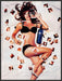 Skyy Vodka #71 "La Femme" 2000s Print Advertisement 2005 Polaroid Legs Bed Fetch-the-Paper