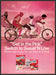Sweet 'N Low 1980s Print Advertisement 1981 Riding Tandem Bicycle "Get in Pink" Sweet 'n Low