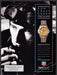 Tag Heuer 1990s Print Advertisement 1993 Watch 2000s Series Diver Fetch-the-Paper