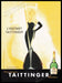 Taittinger Champagne 1990s Print Advertisement Ad 1997 Silhouette Glass Fetch the Paper!