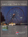Texas 1980s Magazine Print Advertisement 1986 State Fair Ferris Wheel Texas