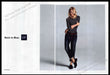 The Gap 2010s Print Ad (2 page) 2013 Dree Hemingway "Back to blue" The Gap