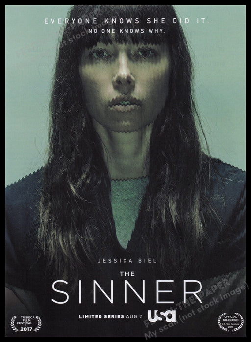 The Sinner 2000s Print Advertisement Ad 2017 Fetch the Paper!