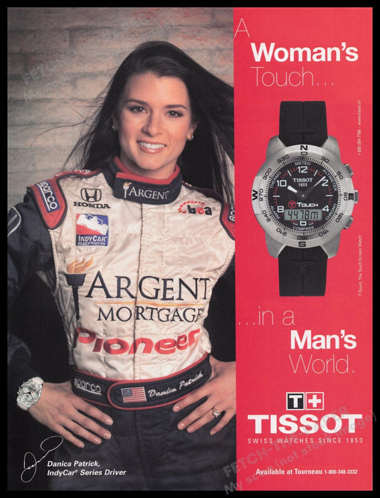 Tissot 2000s Print Advertisement Ad 2005 Fetch the Paper!