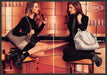 Tods Shoes 2010s Print Ad (2 page) 2012 Legs Girls Sitting Counter Fetch-the-Paper