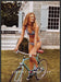 Tommy Hilfiger Swimwear  2000s Print Advertisement Ad 2006 Girl on Bicycle Fetch the Paper!