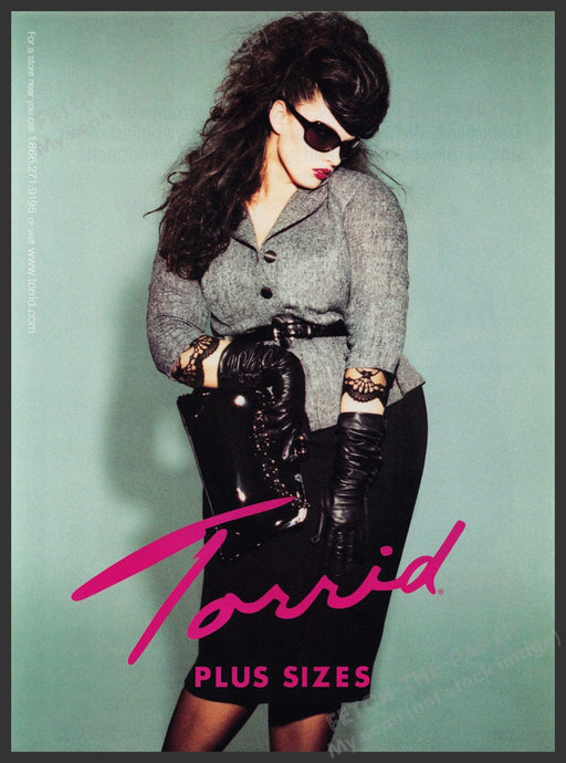 Torrid Plus Sizes Womens' Clothing 2000s Print Advertisement 2005 Curvy Fetch-the-Paper