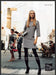 Tory Burch Fashion 2000s Print Advertisement 2007 Legs Movie Set Actors Props Fetch-the-Paper