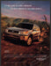 Toyota Rav4 2000s Print Advertisement Ad 2001 Look Good Climbing a Mountain Fetch-the-Paper