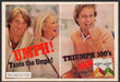 Triumph 100's Cigarettes 1980s Print Advertisement (2 pages) 1981 "Yes!" Fetch-the-Paper