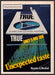 True Filter Cigarettes 1970s Print Advertisement 1979 "Unexpected taste" Fetch-the-Paper