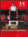 Under Armour 2000s Print Advertisement 2002 Weight Room Barbell Athlete Fetch-the-Paper