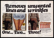 Underalls 1970s Print Advertisement (2 page) 1976 Removes Lines & Wrinkles Underalls