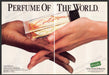 United Colors of Benetton 1980s Print Ad (2 pg) Perfume 1987 (Not the Product) United Colors of Benetton