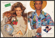 United Colors of Benetton 1980s Print Advertisement (2 pg) 1986 Peace Couple Fetch-the-Paper