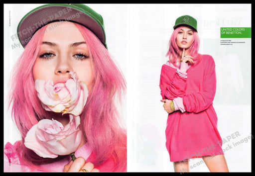 United Colors of Benetton 2010s Print Ad (2 pg) 2013 Legs Charlotte Free Unhate United Colors of Benetton