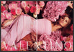 Valentino 2000s Print Advertisement (2 page) 2006 Model Bed of Flowers Valentino