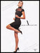 Valentino Clothing 1980s Print Advertisement Ad 1989 Sexy Legs Made in Fetch the Paper!