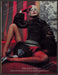 Valentino Fashion 2000s Print Advertisement Ad 2003 Legs Sitting Fetch-the-Paper
