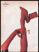 Valentino Parfum 1980s Print Advertisement Ad 1987 Legs Red Tights Fetch the Paper!