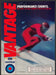 Vantage Cigarettes 1980s Print Advertisement 1986 Downhill Skier Fetch-the-Paper