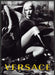 Versace Fashion 2010s Print Advertisement 2012 Crossed Over Legs Grayscale Fetch-the-Paper