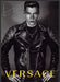 Versace Fashion 2010s Print Advertisement 2012 Male Leather Jacket Grayscale Fetch-the-Paper