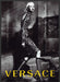 Versace Fashion 2010s Print Advertisement 2012 Model Legs Grayscale Fetch-the-Paper