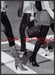 Via Spiga Shoes 2000s Print Advertisement Ad 2008 Legs Street Walking Models Fetch the Paper!