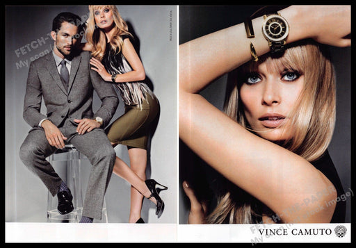 Vince Camuto 2010s Print Advertisement (2 page) 2013 Legs Sorensen & Butane Vince Camuto